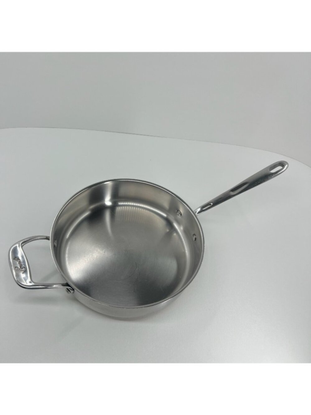 Emeril 3qt Sauté Pan Stainless Steel Copper Band Skillet Helper Handle 10.5 Inch - Picture 3 of 16